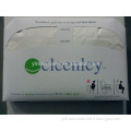 Disposable toilet seat cover paper with 1/2 fold
